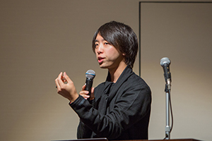 落合 陽一 氏　(メディアアーティスト、博士　筑波大学学長補佐・図書館情報メディア系助教 デジタルネイチャー研究室主宰）